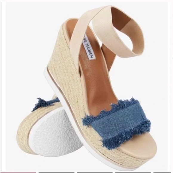 Steve Madden Venus Platform Wedge - Size 9 (NIB) - Picture 3 of 5